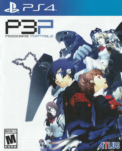 Persona 3 Reload box art for Playstation 4